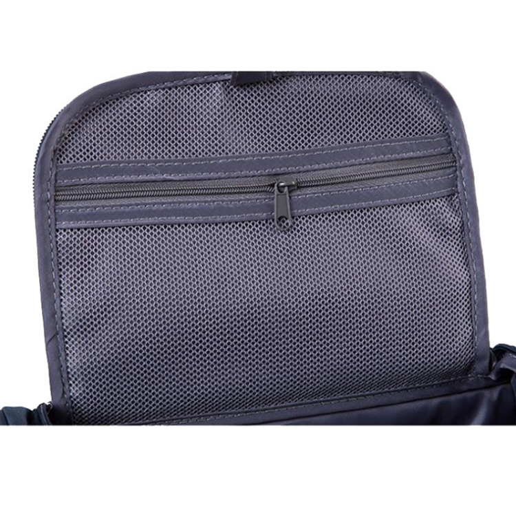 Bolsa de almacenamiento de artículos de tocador de viaje horizontal Bolsa de cosméticos impermeable (Azul cielo) - B2