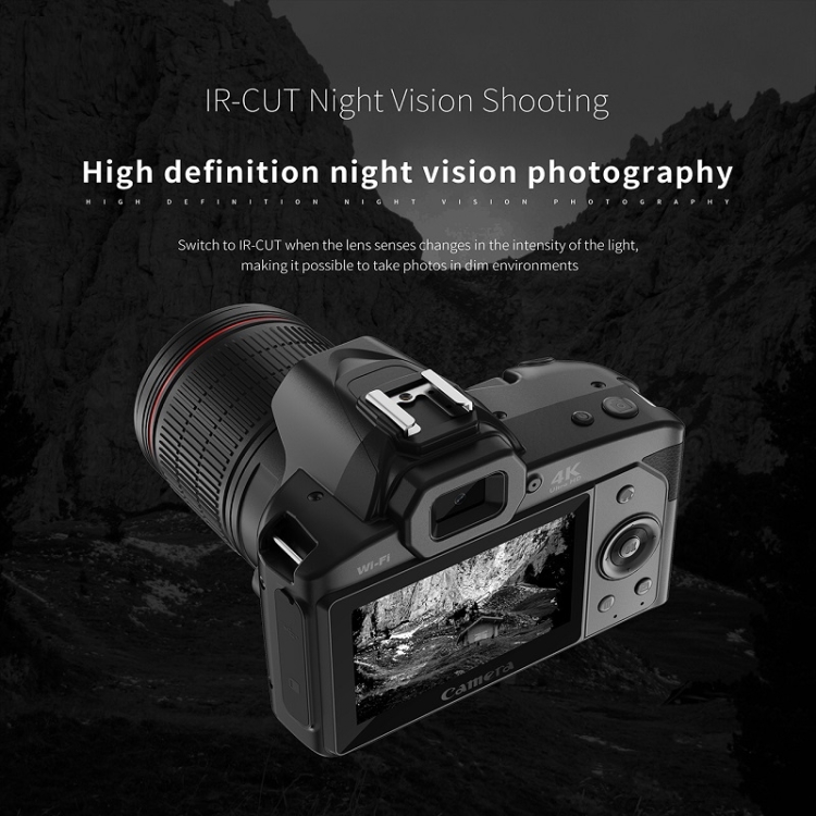 4K Dualcamera Night Vision 64 Million Pixel Highdefinition WIFI