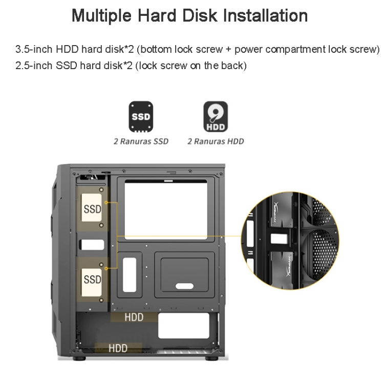 Kit Cavi Interruttore Power E Reset Per PC ATX: 5 Pezzi Con LED, Lunghezza 65cm