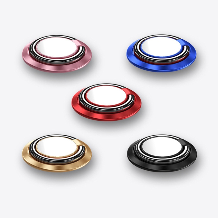 5pcs Car Magnetic Metal Ring Buckle Mobile Phone Holder(Black) 5pcs Car Magnetic Metal Ring Buckle Mobile Phone Holder(Black)