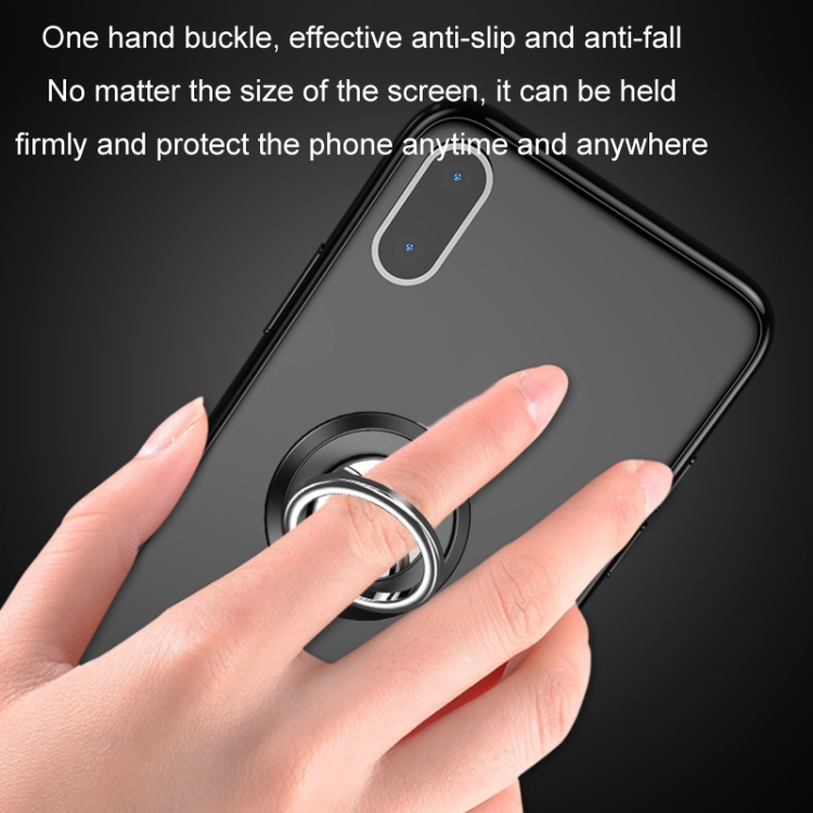 5pcs Car Magnetic Metal Ring Buckle Mobile Phone Holder(Black) 5pcs Car Magnetic Metal Ring Buckle Mobile Phone Holder(Black)