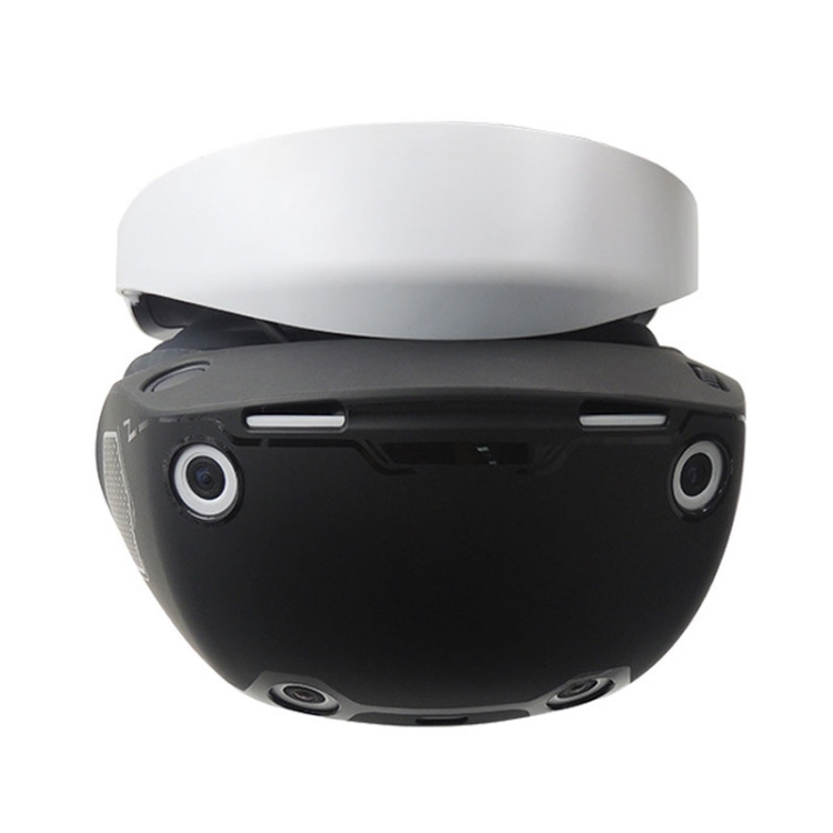 Para PS VR2 Estuche protector de TPU todo incluido con asa Tapa basculante Juego de estuche protector de gafas VR - 2