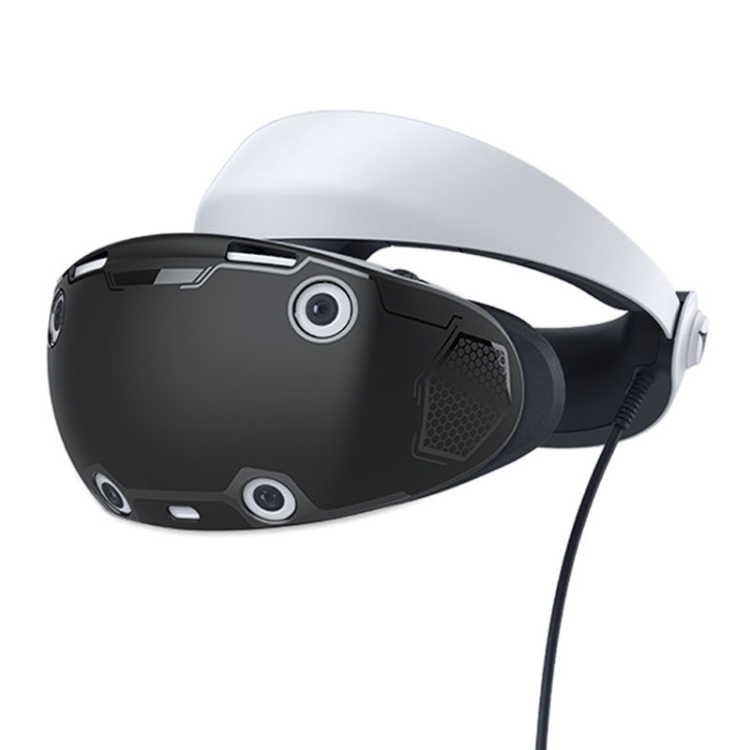 Para PS VR2 Estuche protector de TPU todo incluido con asa Tapa basculante Juego de estuche protector de gafas VR - 3