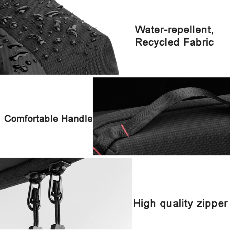 Portable Digital Bag Multi-function Data Line Classification Storage Bag(Black) Portable Digital Bag Multi-function Data Line Classification Storage Bag(Black)