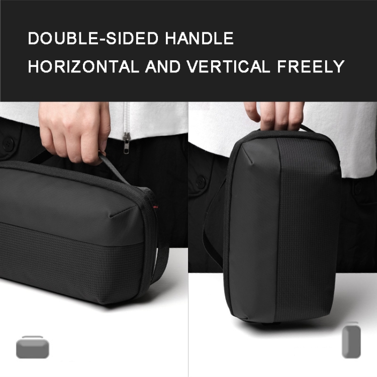 Portable Digital Bag Multi-function Data Line Classification Storage Bag(Black) Portable Digital Bag Multi-function Data Line Classification Storage Bag(Black)