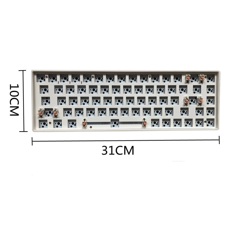Mini clavier mécanique sans fil pour sites noirs, échange à chaud