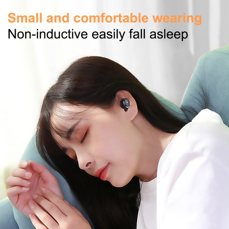 TWS 5.0 Double-Ear With Digital Display Charging Warehouse Wireless In-Ear Bluetooth Earphone(Black) TWS 5.0 Double-Ear With Digital Display Charging Warehouse Wireless In-Ear Bluetooth Earphone(Black)