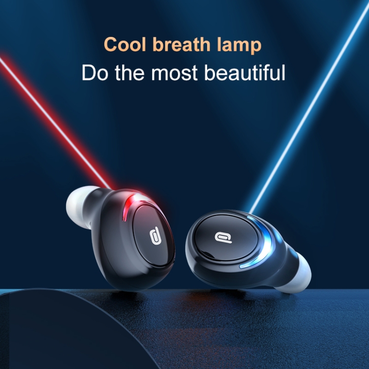 TWS 5.0 Double-Ear With Digital Display Charging Warehouse Wireless In-Ear Bluetooth Earphone(Black) TWS 5.0 Double-Ear With Digital Display Charging Warehouse Wireless In-Ear Bluetooth Earphone(Black)