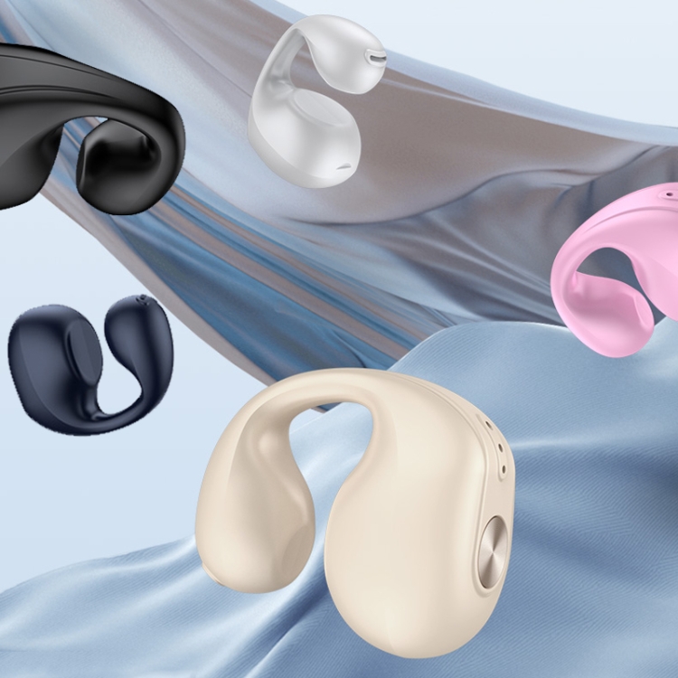 Dual Ear Bone Conduction Wireless Bluetooth Earphones Ear Clip Wear Mini Sport(Blue) Dual Ear Bone Conduction Wireless Bluetooth Earphones Ear Clip Wear Mini Sport(Blue)