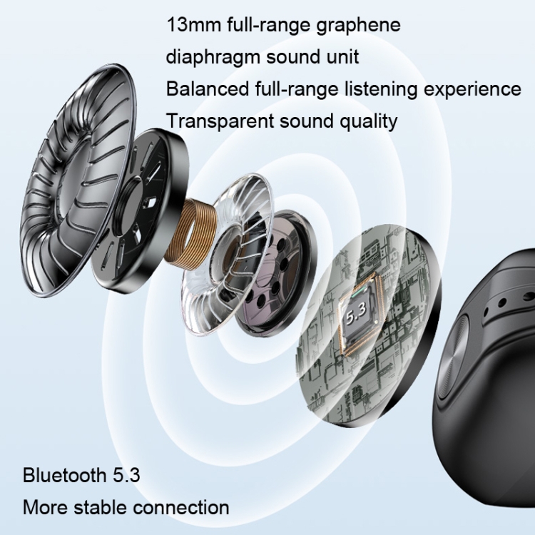 Dual Ear Bone Conduction Wireless Bluetooth Earphones Ear Clip Wear Mini Sport(Blue) Dual Ear Bone Conduction Wireless Bluetooth Earphones Ear Clip Wear Mini Sport(Blue)