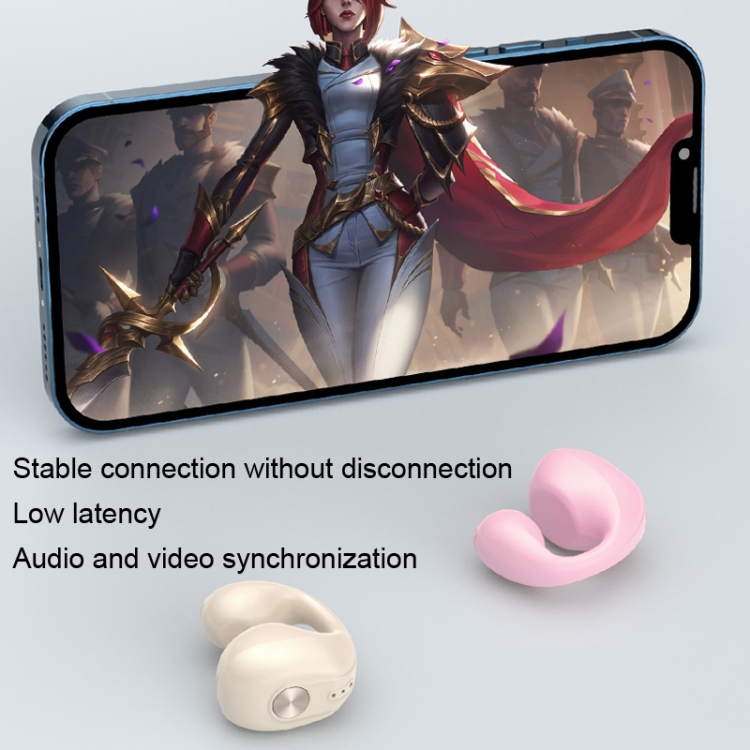 Dual Ear Bone Conduction Wireless Bluetooth Earphones Ear Clip Wear Mini Sport(Blue) Dual Ear Bone Conduction Wireless Bluetooth Earphones Ear Clip Wear Mini Sport(Blue)