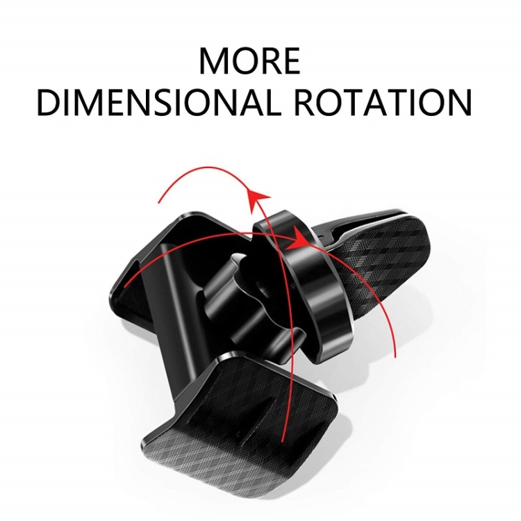 360-degree Rotating Car Air Outlet Multi-functional Mobile Phone Holder(Black) 360-degree Rotating Car Air Outlet Multi-functional Mobile Phone Holder(Black)