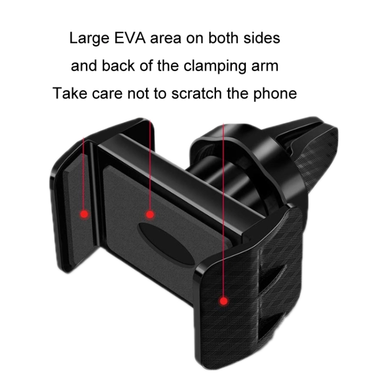 360-degree Rotating Car Air Outlet Multi-functional Mobile Phone Holder(Black) 360-degree Rotating Car Air Outlet Multi-functional Mobile Phone Holder(Black)