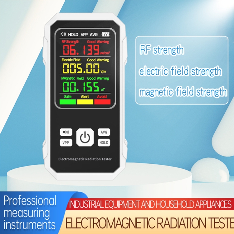 Essai du testeur de radiations électromagnétiques WT3122 de Wintact