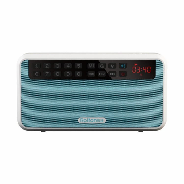 Rolton E500 Bluetooth Speaker 2.1-Channel Built-In Microphone Supports FM Radio(Blue) Rolton E500 Bluetooth Speaker 2.1-Channel Built-In Microphone Supports FM Radio(Blue)