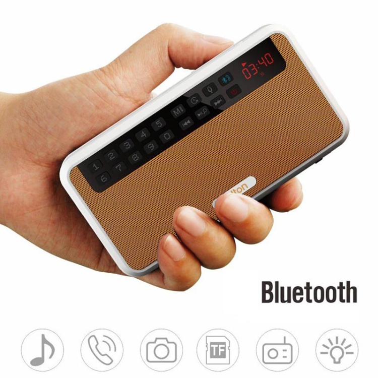 Rolton E500 Bluetooth Speaker 2.1-Channel Built-In Microphone Supports FM Radio(Blue) Rolton E500 Bluetooth Speaker 2.1-Channel Built-In Microphone Supports FM Radio(Blue)