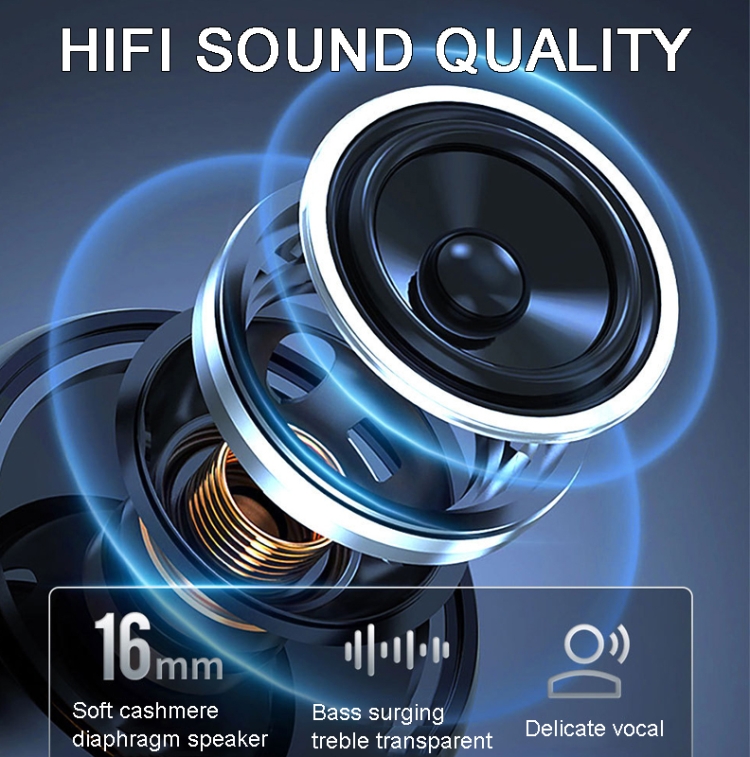 K23 TWS Hanging Ear Earphones Air Conduction Bluetooth Headset(Sky Blue) K23 TWS Hanging Ear Earphones Air Conduction Bluetooth Headset(Sky Blue)