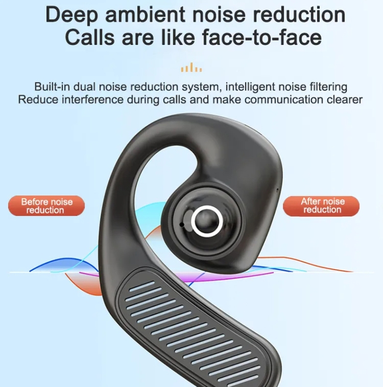K23 TWS Hanging Ear Earphones Air Conduction Bluetooth Headset(Sky Blue) K23 TWS Hanging Ear Earphones Air Conduction Bluetooth Headset(Sky Blue)