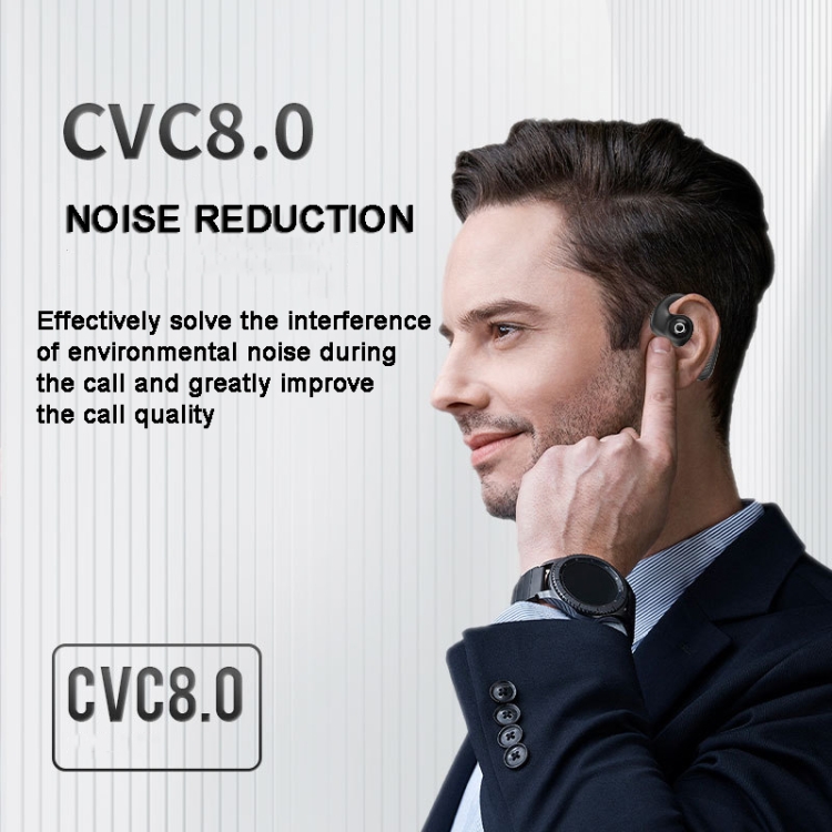 K23 TWS Hanging Ear Earphones Air Conduction Bluetooth Headset(Sky Blue) K23 TWS Hanging Ear Earphones Air Conduction Bluetooth Headset(Sky Blue)