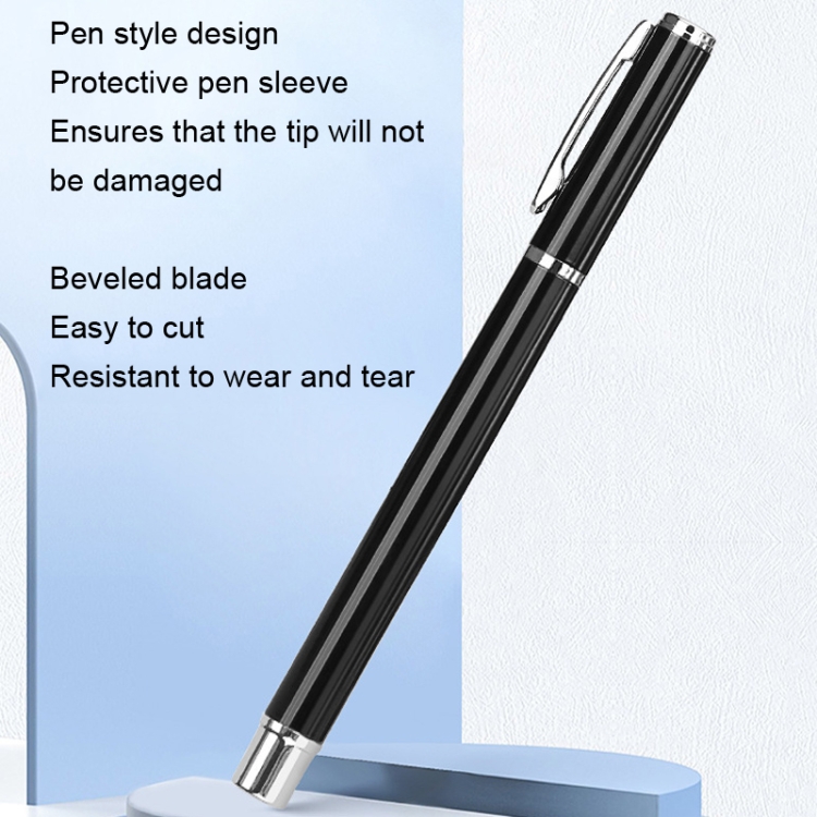 Coltello da taglio a fibra ottica tipo penna Coltello da taglio in acciaio  al tungsteno Coltello da taglio per taglio a fibra nuda
