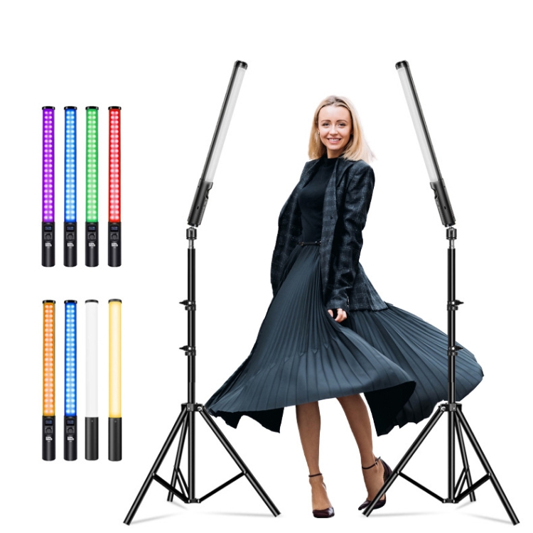 Light Rods Rgb Pixel S24 RGB Fill Light Rod Handheld Portable Color Icelet Outdoor ...