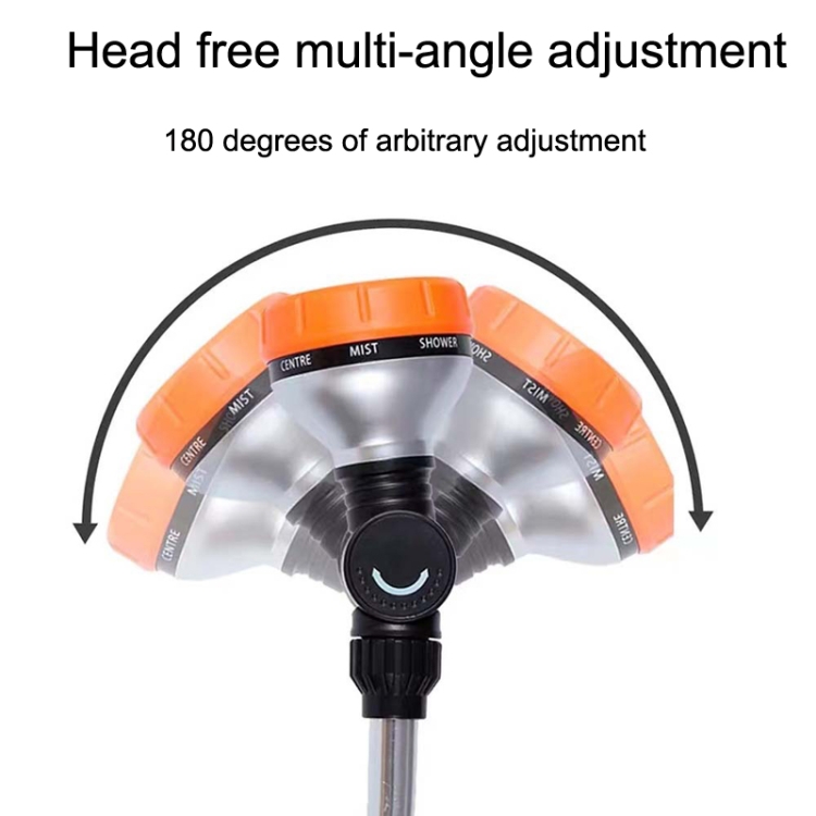 Integrated Thumb Stick Sprinkler Multi-Functional Irrigation & Car Wash Spray Tool
