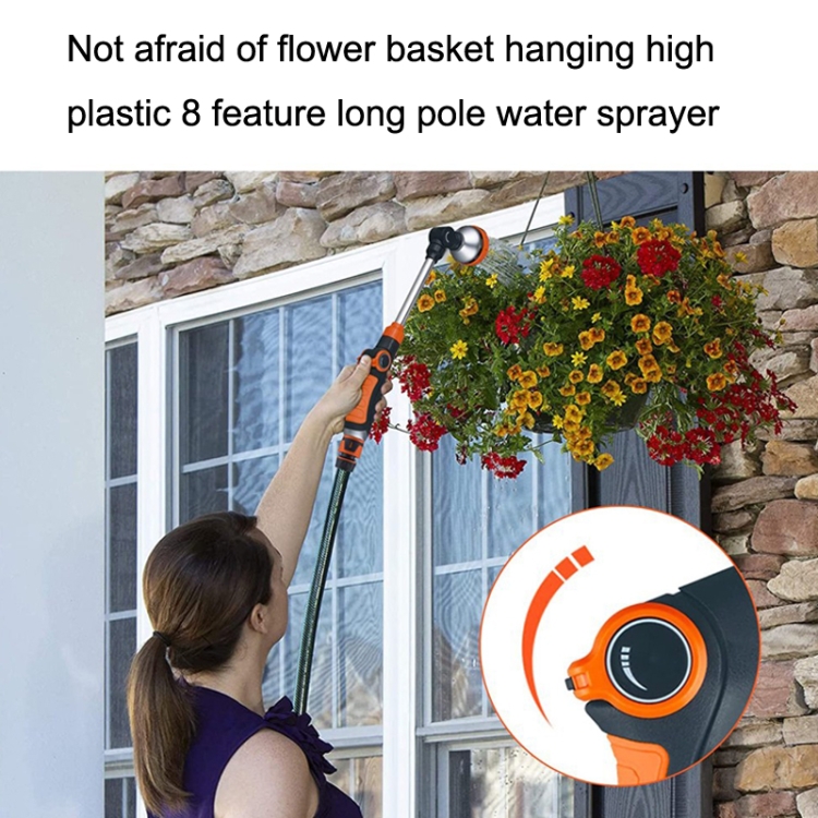 The eight functional thumb long sprinkler and the pacifier multi-functional home irrigation system for agricultural gardens and professional car wash showers