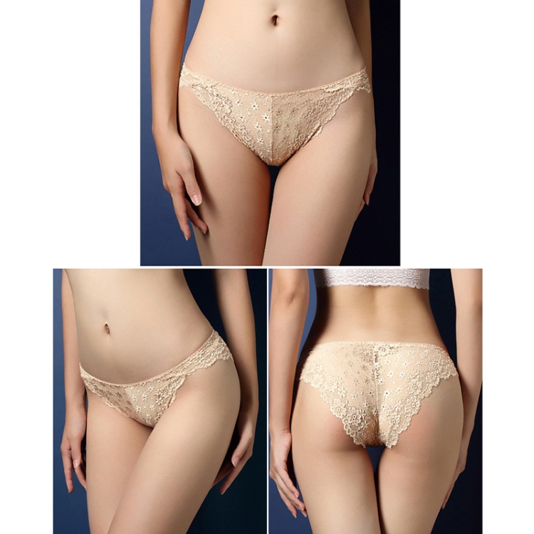 2pcs Sexy Lace Seamless Underwear Women Ultra-thin Low-Waisted