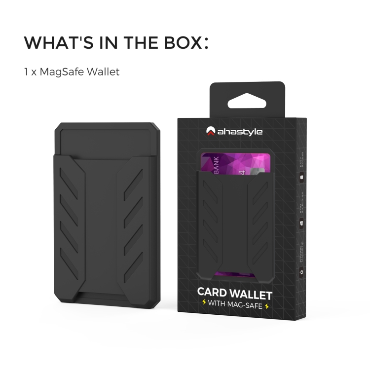 Ahastyle Tarjetero magnético MagSafe para iPhone 12
