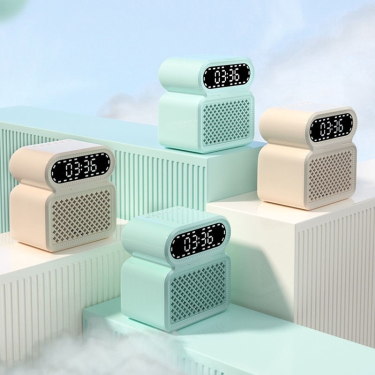 Desktop Alarm Clock Bluetooth Speaker Dual-speaker High-power Computer Audio(Light Yellow) Desktop Alarm Clock Bluetooth Speaker Dual-speaker High-power Computer Audio(Light Yellow)