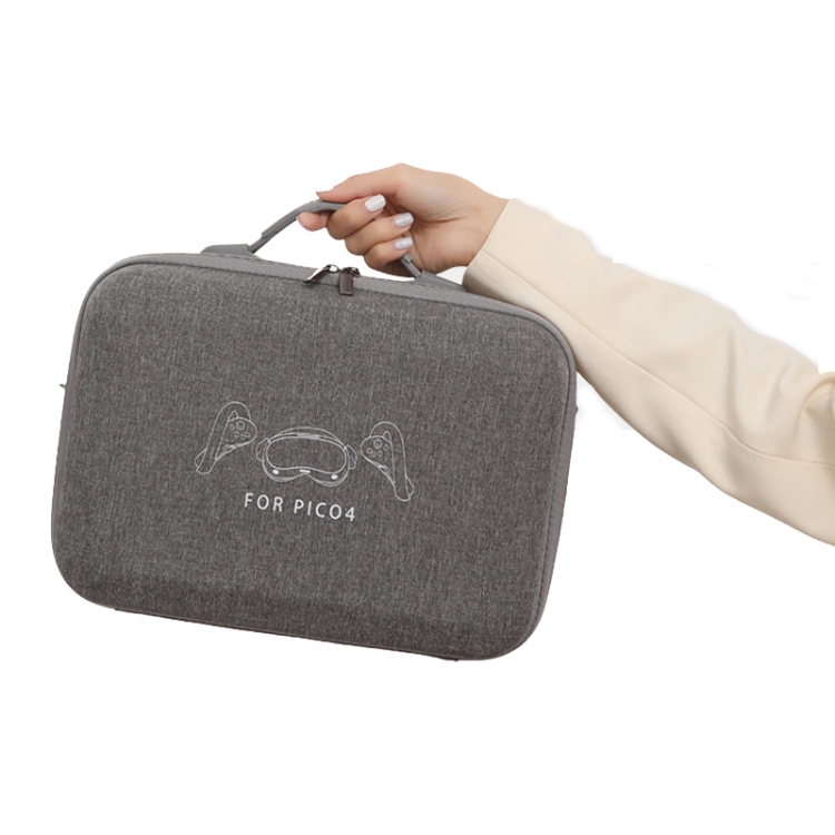 Para PICO 4 VR bolsa de almacenamiento integrada bolsa de mensajero caja protectora de carcasa dura - 2