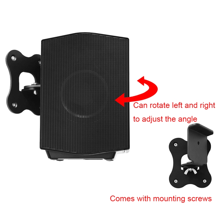 For Samsung HW-Q990B/HW-Q930B/HW-Q930C/HW-Q990C Bluetooth Speaker Metal Wall Mount Rack(Black) For Samsung HW-Q990B/HW-Q930B/HW-Q930C/HW-Q990C Bluetooth Speaker Metal Wall Mount Rack(Black)