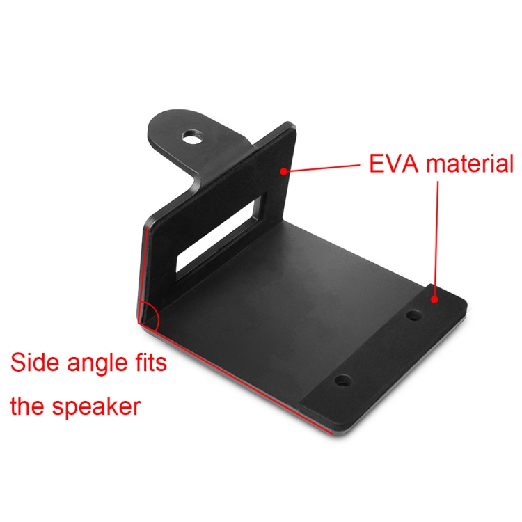 For SONOS Era300 WiFi Wireless Bluetooth Speaker Metal Wall Hanging Bracket(Black) For SONOS Era300 WiFi Wireless Bluetooth Speaker Metal Wall Hanging Bracket(Black)