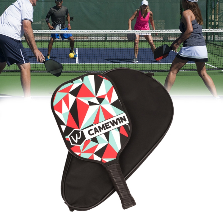 Amoswiz Set Da 4 Racchette Da Pickleball In Fibra Di Vetro - Paddle Professionisti Per Principianti E Appassionati