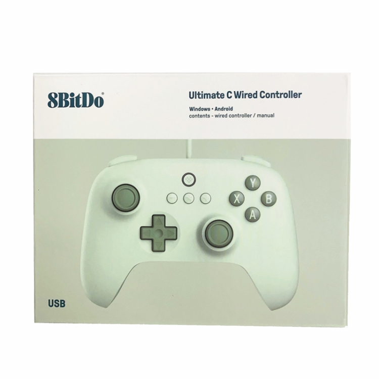 Controlador de jogos com fio 8BitDo Youth Edition para PC / Windows 10/11 /  Steam Deck / Raspberry