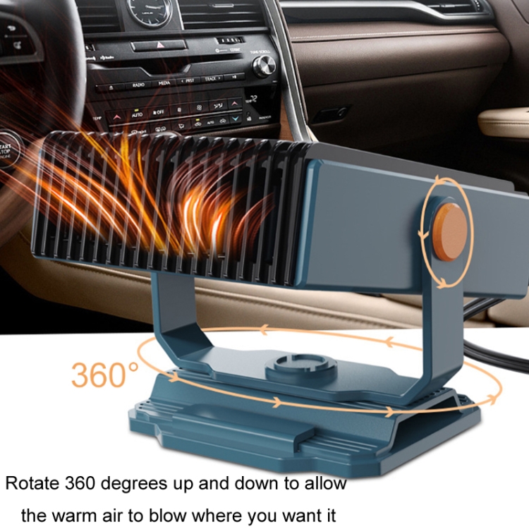 Chauffage soufflant USB pour voiture - 12 V - 24 V - Portable - Chauffage  de voiture - Dégivreur de pare-brise - 2 en 1 - Protection contre la  surchauffe : : Auto et Moto