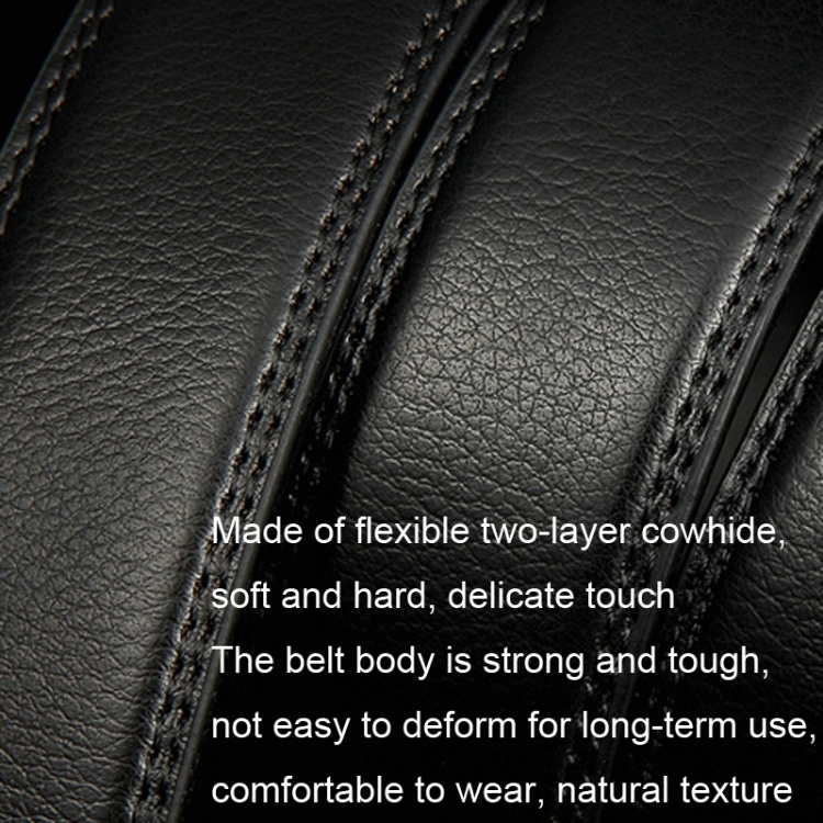 Casual Simple Belt Men's Jeans Buckle Belt Leather Waistband for Men main image 0