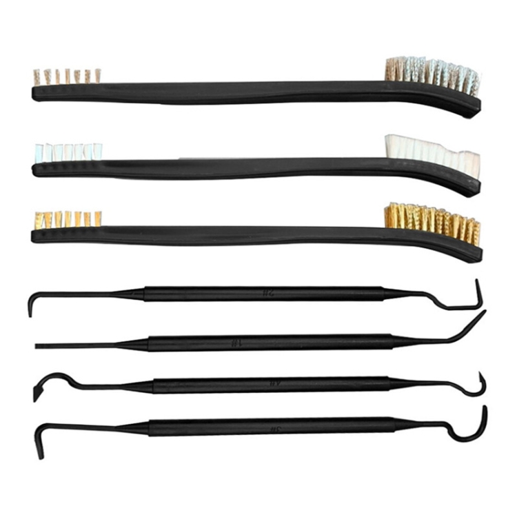 3 pc Scratch Brush Set for Removing Rust and Corrosion and