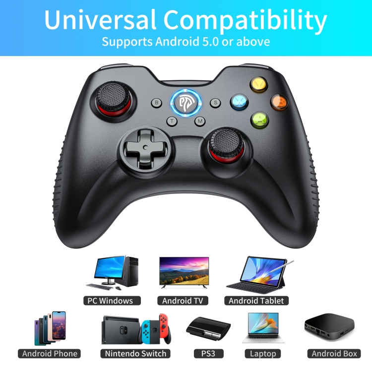 EasySMX KC-8236 2.4G Wireless Gamepad Controller for PS3 / PC