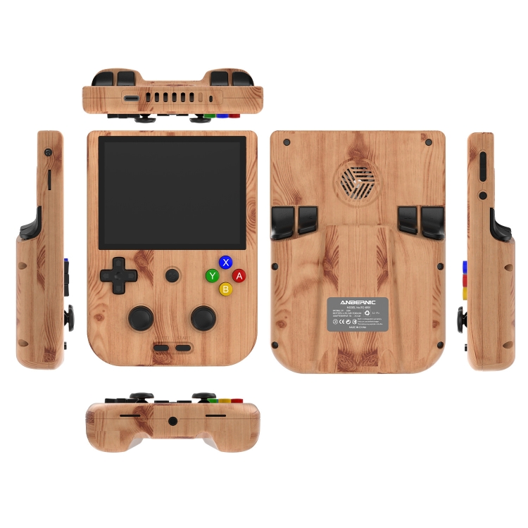 Console de jeu en bois