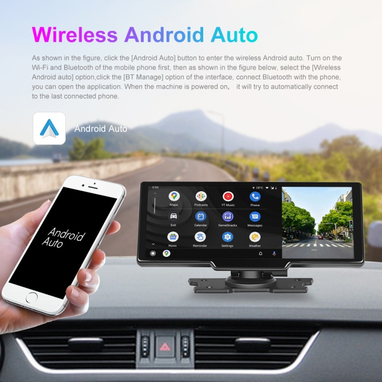 Ecran 7 pouces CarPlay - Android Auto - Skar Audio