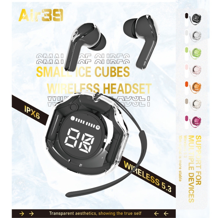 Auricular inalámbrico Bluetooth 5.3 estéreo auriculares deportivos Mini  Binaural de Tws auriculares Bluetooth de la luz de la detección de in-ear  de Tws libre Auriculares resistentes al agua IPX4,calidad HiFi - China