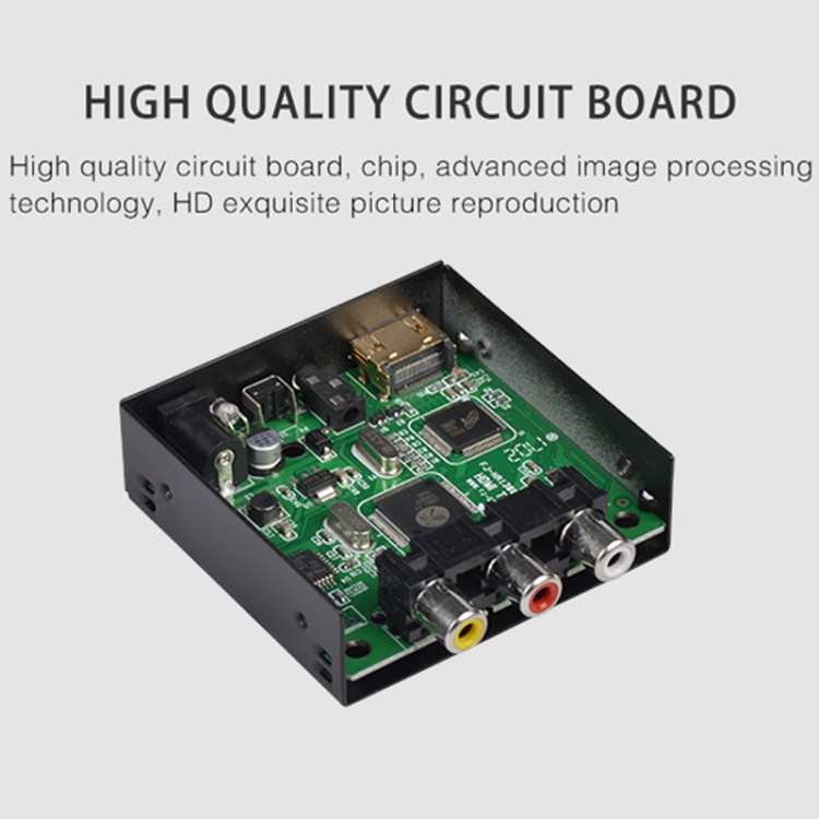 Bộ chuyển đổi HDMI sang AV FJGEAR FJ-HA1308 hỗ trợ NTSC PAL với tính năng tự động chia tỷ lệ màn hình - 5