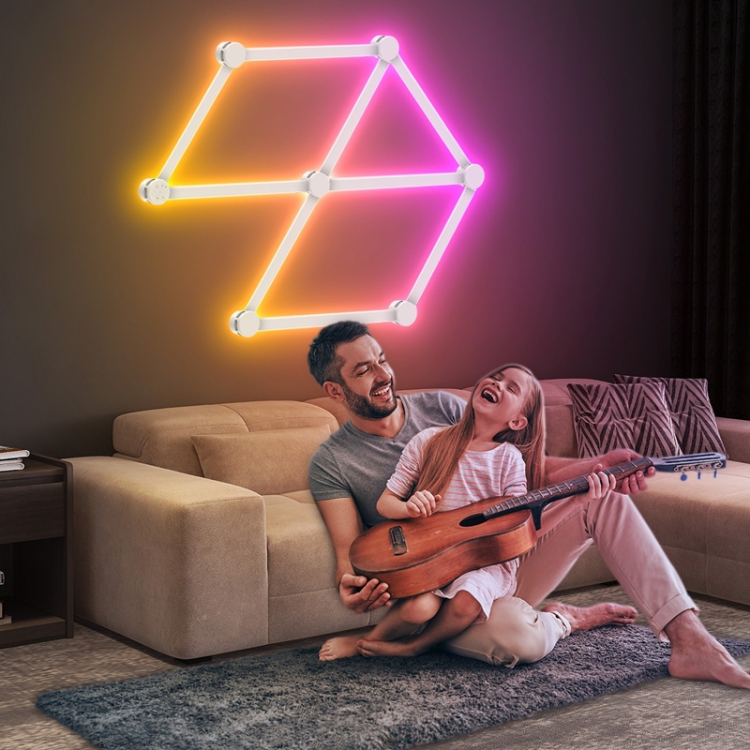 1 Pezzo Nuova Luce Da Comodino Intelligente Tipo G Creativa, Con Ritmo  Musicale E Luce Notturna Rgb A Led Intelligente Per Comodino Con  Altoparlante Creativo, Caricabatterie Wireless Per Telefoni Cellulari E  Altoparlanti