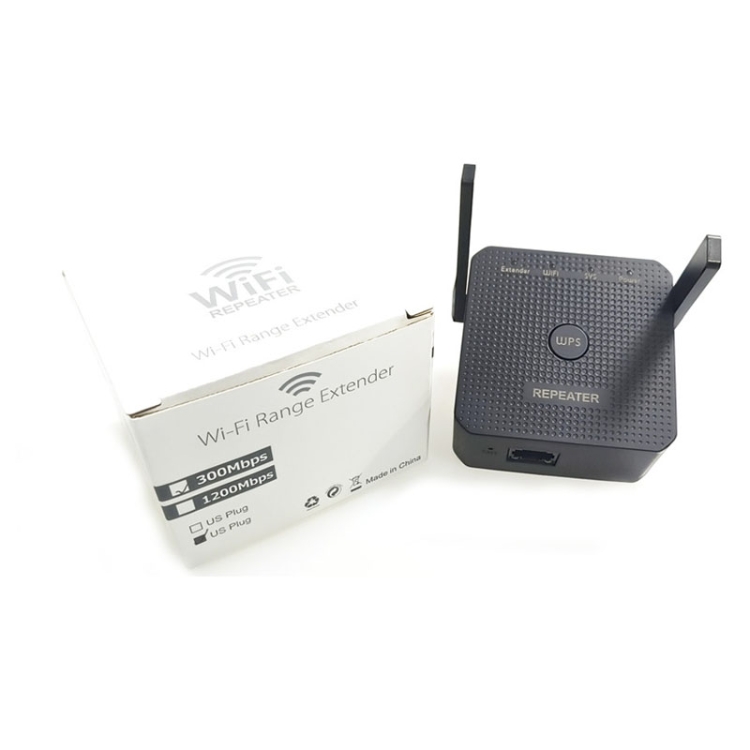 Amplificador Wifi extensor Wifi repetidor Wifi 2,4G 300M con 1 puerto LAN enchufe de la UE - B7