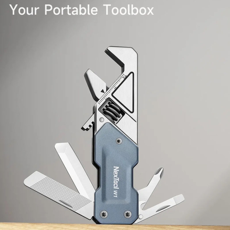 Nextool  6-in-1 Multi-functional Mini Wrench Portable Folding Knife File Screwdriver Bottle Opener NE20238 - B1