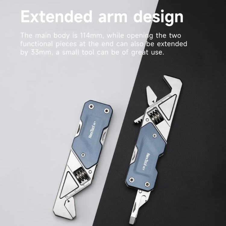 Nextool  6-in-1 Multi-functional Mini Wrench Portable Folding Knife File Screwdriver Bottle Opener NE20238 - B6