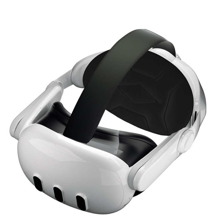 Para Oculus/Meta Quest 3 VR iplay Correa para la cabeza Reduce la presión Diadema ajustable (blanco) - B2