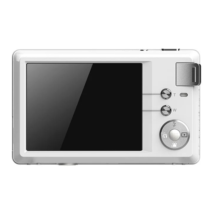Cámara digital HD con enfoque automático y pantalla IPS de 3,0 pulgadas 4K HD (blanco) - 1