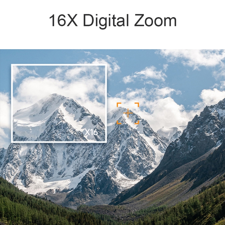Cámara digital HD con enfoque automático y pantalla IPS de 3,0 pulgadas 4K HD (blanco) - B6